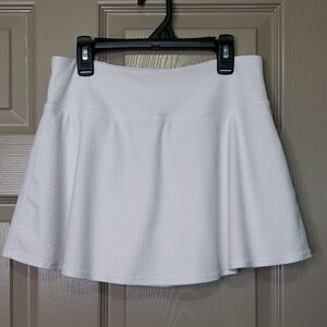 Kyodan athletic White textured Skort size small p/s